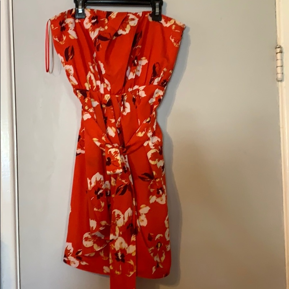 Express Strapless Dress
